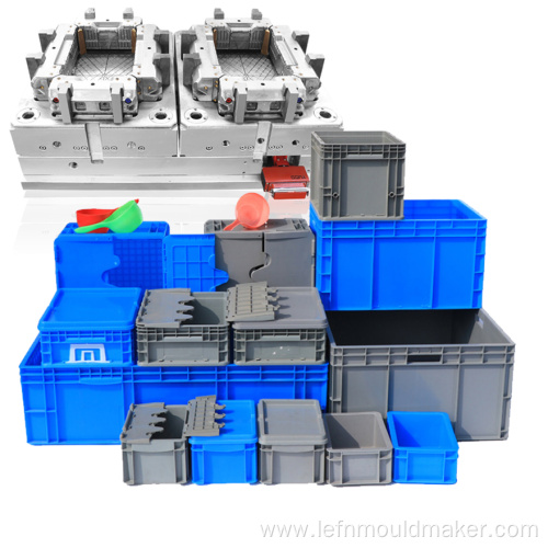 plastic crate mold Cavities Plastic Folding Crate Mould